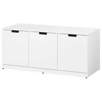 Tumbă pentru antreu Ikea Nordli White / MDF
