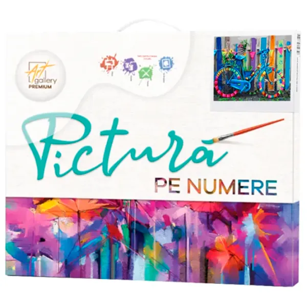 Pictură pe numere Art Gallery Bicicletă multicoloră GX43626 50 x 40 cm / Orizontală photo 2 Pictură pe numere Art Gallery Bicicletă multicoloră GX43626 50 x 40 cm / Orizontală photo 2
