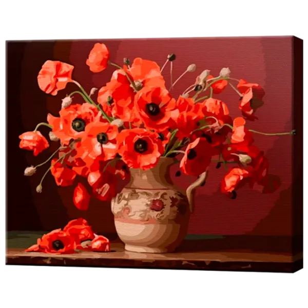 Pictură pe numere Art Gallery Maci minunați GX46273 50 x 40 cm / Orizontală photo 1 Pictură pe numere Art Gallery Maci minunați GX46273 50 x 40 cm / Orizontală photo 1