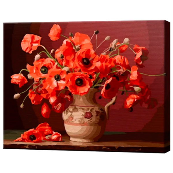 Pictură pe numere Art Gallery Maci minunați GX46273 50 x 40 cm / Orizontală photo 1 Pictură pe numere Art Gallery Maci minunați GX46273 50 x 40 cm / Orizontală photo 1
