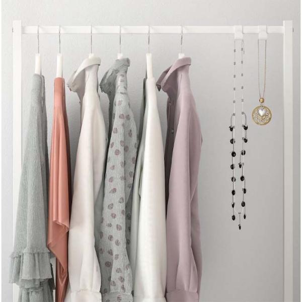 Tumbă pentru antreu Ikea Nordli White / MDF photo 2