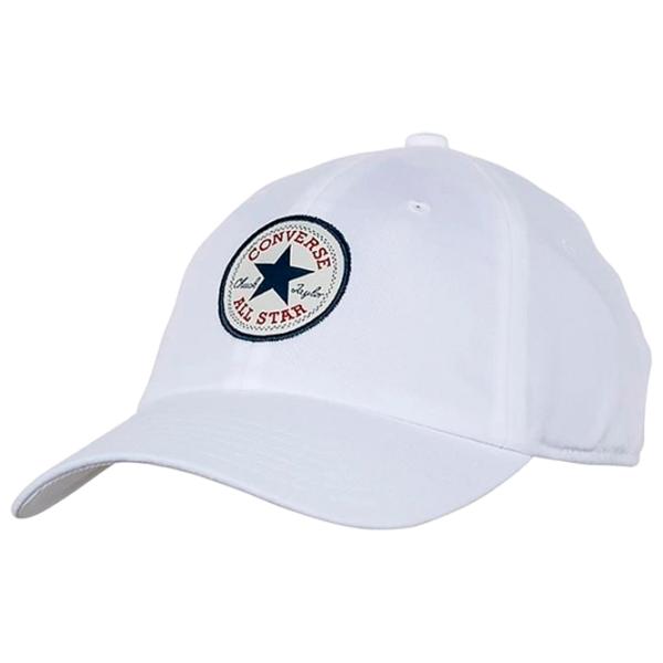 Кепка унисекс Converse Tipoff Baseball Cap- Mpu Белый / 100% полиэстер photo 1