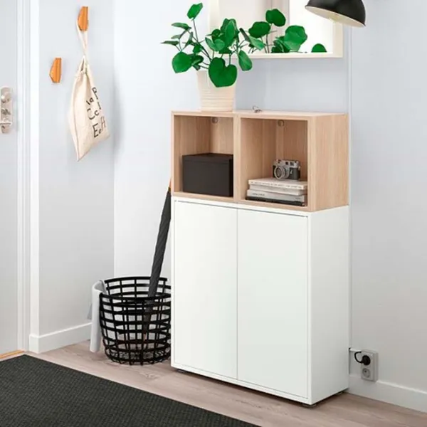 Tumbă pentru antreu Ikea Nordli White / MDF photo 3