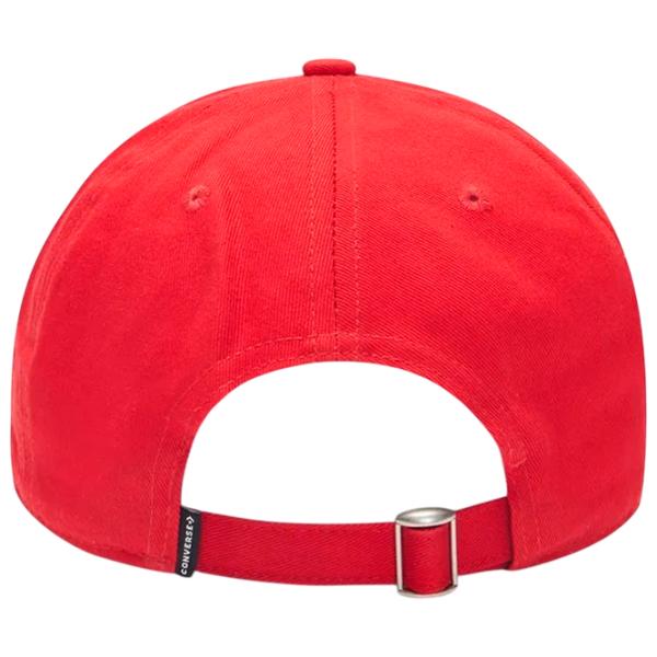Кепка унисекс Converse Tipoff Baseball Cap- Mpu Красный / 100% полиэстер photo 2