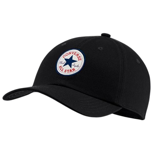 Кепка унисекс Converse Tipoff Baseball Cap-Mpu Черный / 100% полиэстер photo 1