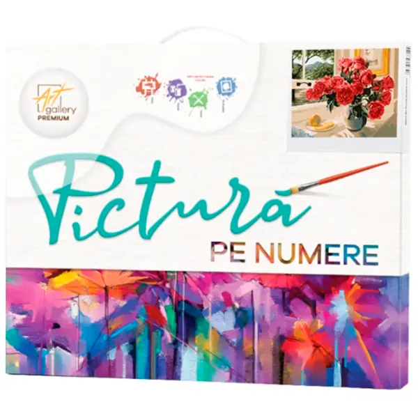 Pictură pe numere Art Gallery Buchet aprins la geam GX23853 50 x 40 cm / Orizontală photo 2 Pictură pe numere Art Gallery Buchet aprins la geam GX23853 50 x 40 cm / Orizontală photo 2