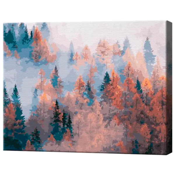 Картина по номерам Art Gallery Туман в осеннем лесу GX39737 50 x 40 см / Горизонтальная photo 1 Картина по номерам Art Gallery Туман в осеннем лесу GX39737 50 x 40 см / Горизонтальная photo 1