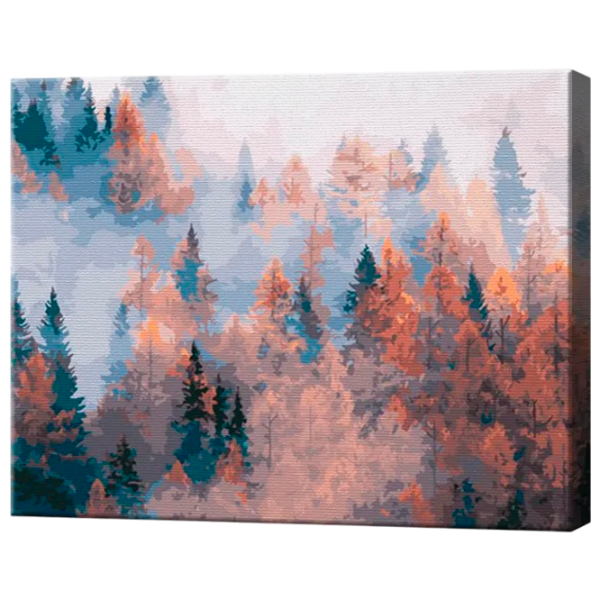 Картина по номерам Art Gallery Туман в осеннем лесу GX39737 50 x 40 см / Горизонтальная photo 1 Картина по номерам Art Gallery Туман в осеннем лесу GX39737 50 x 40 см / Горизонтальная photo 1