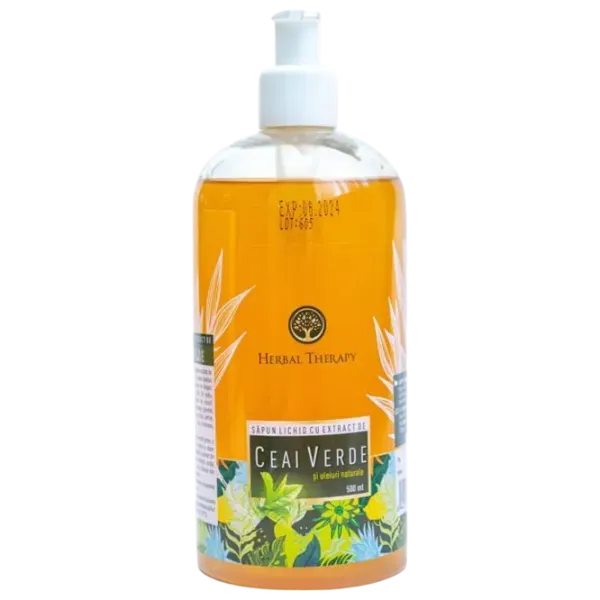 Săpun lichid Herbal Therapy Ceai verde 0.5l photo 1 Săpun lichid Herbal Therapy Ceai verde 0.5l photo 1