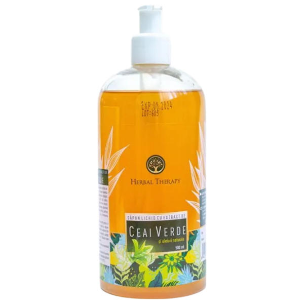 Săpun lichid Herbal Therapy Ceai verde 0.5l photo 1 Săpun lichid Herbal Therapy Ceai verde 0.5l photo 1