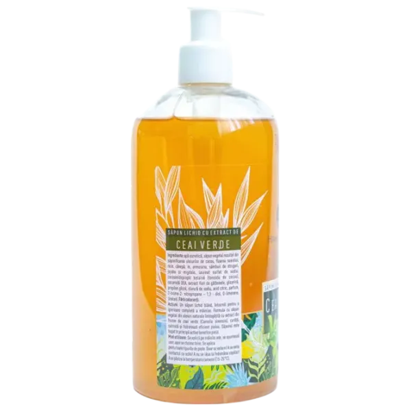 Săpun lichid Herbal Therapy Ceai verde 0.5l photo 3 Săpun lichid Herbal Therapy Ceai verde 0.5l photo 3