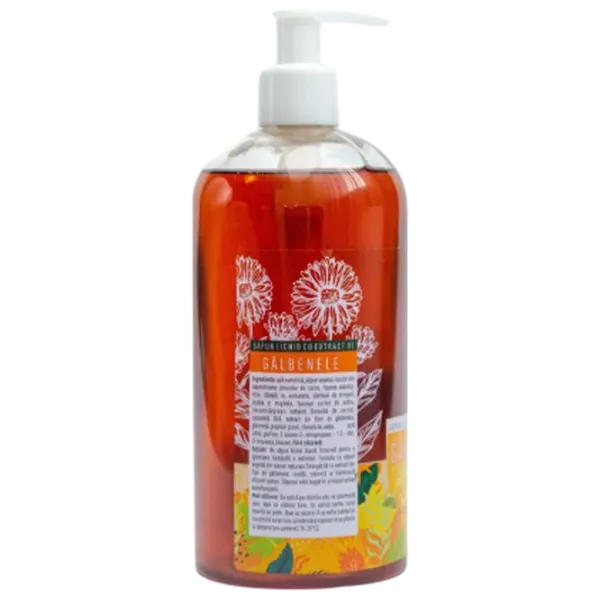 Săpun lichid Herbal Therapy Gălbenele 0.5l photo 3 Săpun lichid Herbal Therapy Gălbenele 0.5l photo 3