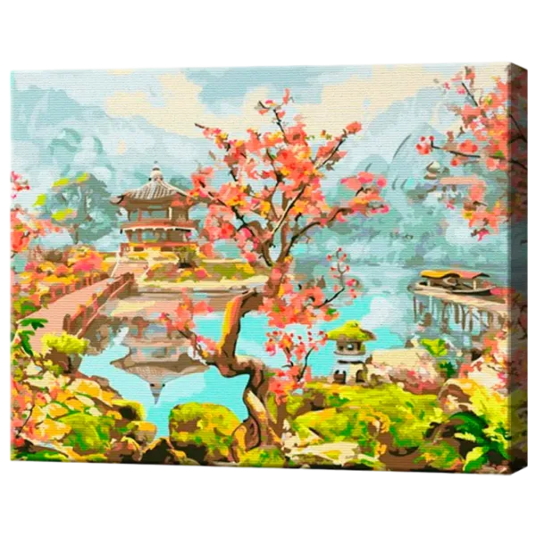 Pictură pe numere Art Gallery Templul calmului GX42308 50 x 40 cm / Orizontală photo 1