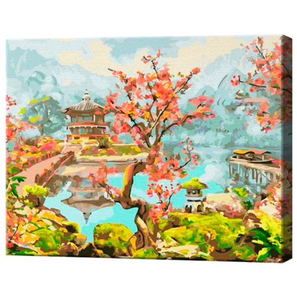 Pictură pe numere Art Gallery Templul calmului GX42308 50 x 40 cm / Orizontală photo 1