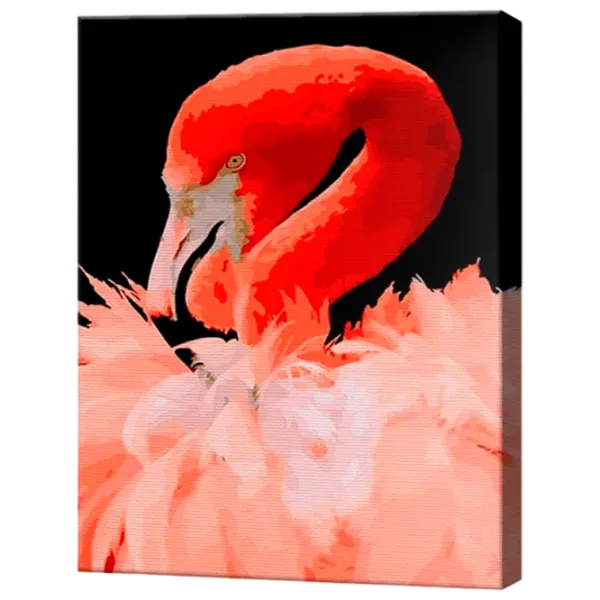 Картина по номерам Art Gallery Нежный фламинго GX44978 50 x 40 см / Вертикальная photo 1