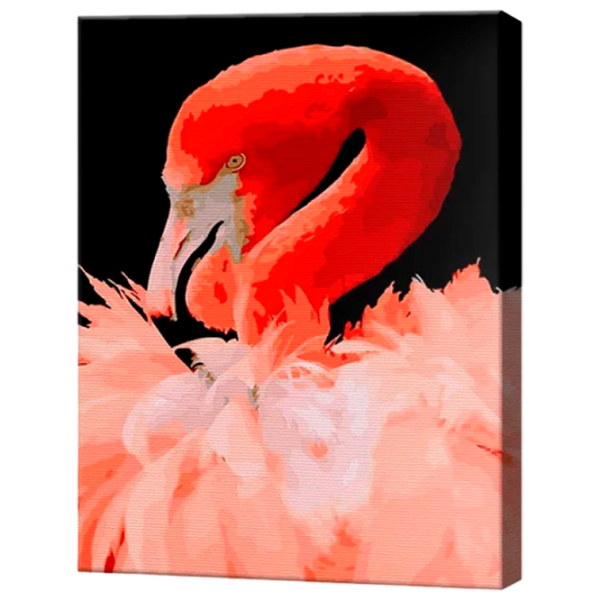 Картина по номерам Art Gallery Нежный фламинго GX44978 50 x 40 см / Вертикальная photo 1