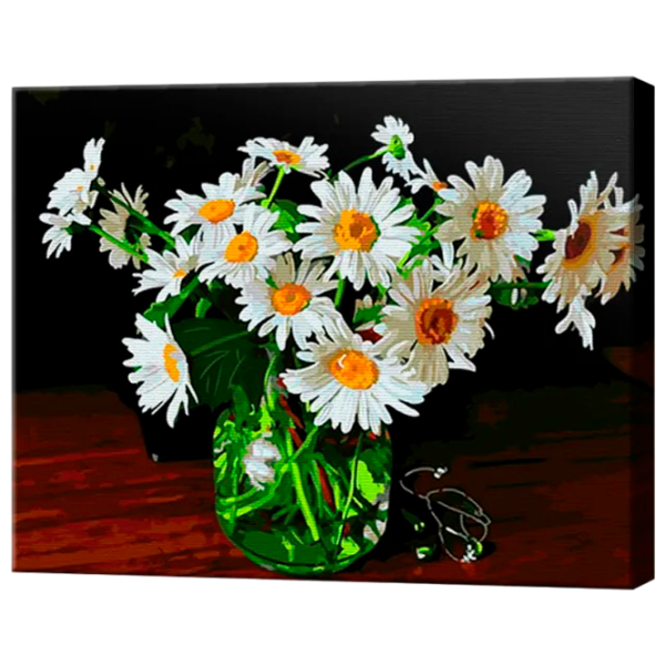 Картина по номерам Art Gallery Ромашки GX37164 50 x 40 см / Горизонтальная photo 1 Картина по номерам Art Gallery Ромашки GX37164 50 x 40 см / Горизонтальная photo 1