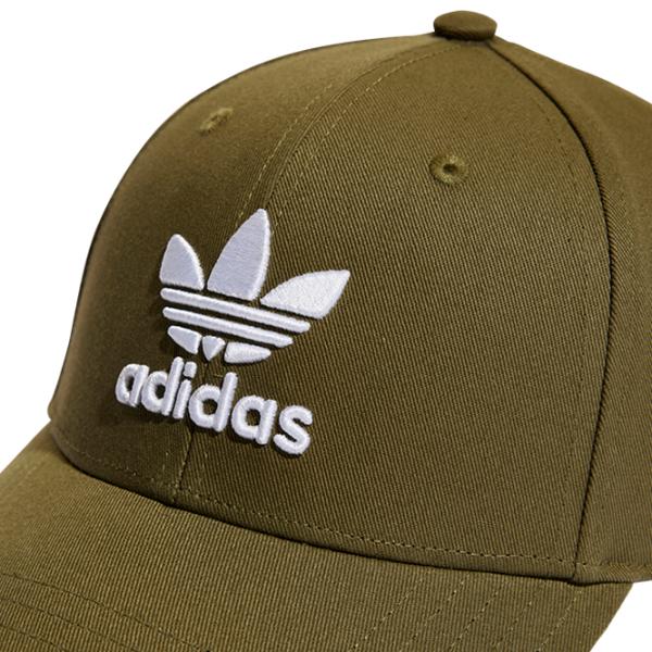 Кепка унисекс Adidas Trefoil Baseball Cap Dark Olive Green / 100% хлопок photo 3 Кепка унисекс Adidas Trefoil Baseball Cap Dark Olive Green / 100% хлопок photo 3