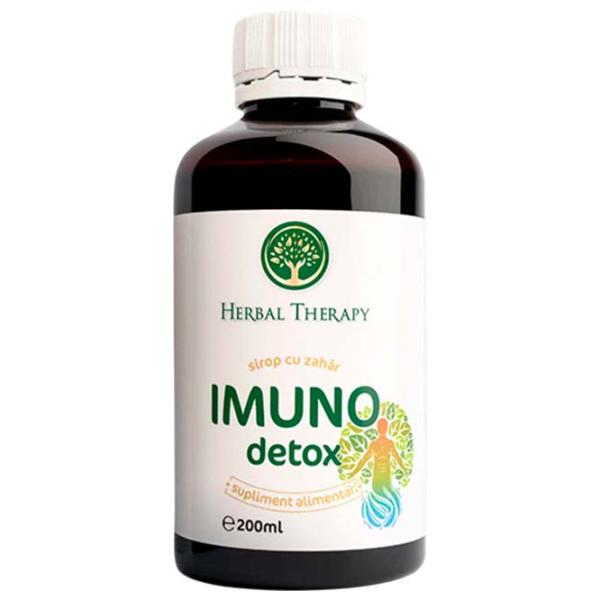 Sirop Herbal Therapy IMUNO Detox Volum (litri) - 0.2l photo 1 Sirop Herbal Therapy IMUNO Detox Volum (litri) - 0.2l photo 1