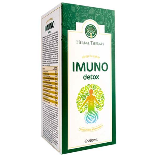 Sirop Herbal Therapy IMUNO Detox Volum (litri) - 0.2l photo 2 Sirop Herbal Therapy IMUNO Detox Volum (litri) - 0.2l photo 2