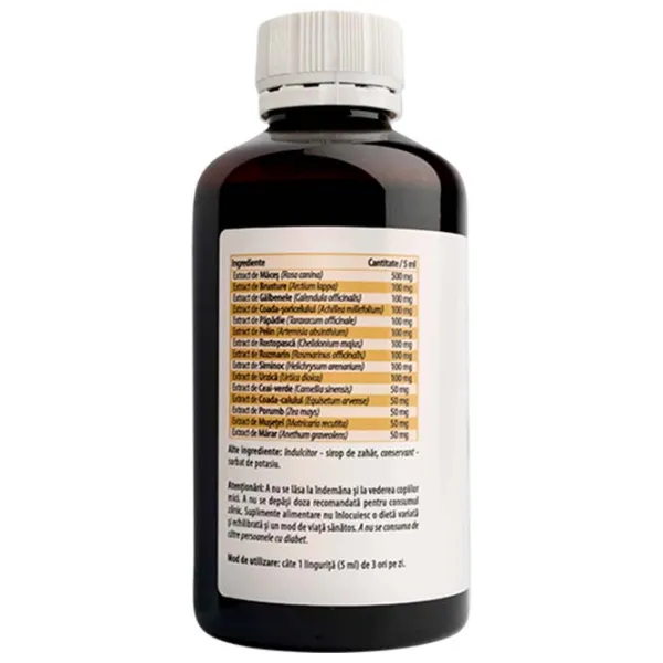 Sirop Herbal Therapy IMUNO Detox Volum (litri) - 0.2l photo 3 Sirop Herbal Therapy IMUNO Detox Volum (litri) - 0.2l photo 3