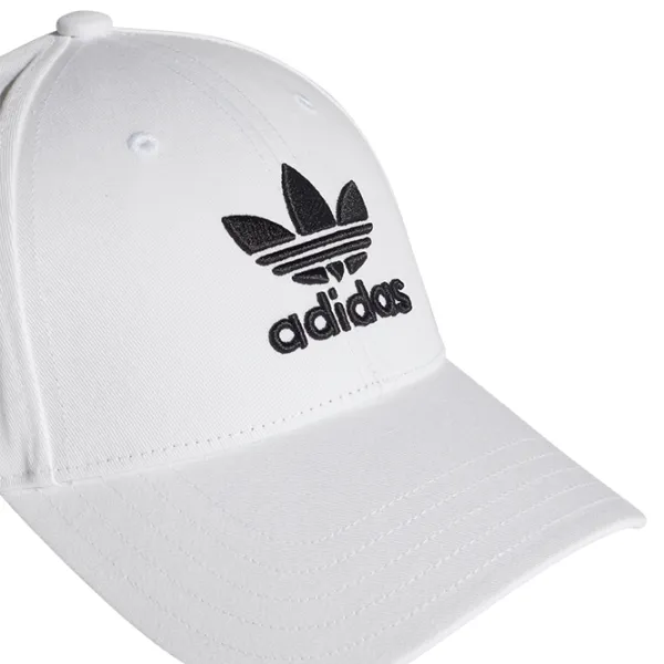 Кепка унисекс Adidas Trefoil Baseball Cap Белый / 100% хлопок photo 3