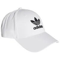 Chipiu unisex Adidas Trefoil Baseball Cap White / 100% bumbac