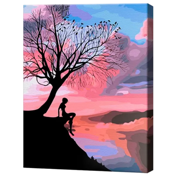 Pictură pe numere Art Gallery Apusul roz GX42451 50 x 40 cm / Verticală photo 1 Pictură pe numere Art Gallery Apusul roz GX42451 50 x 40 cm / Verticală photo 1