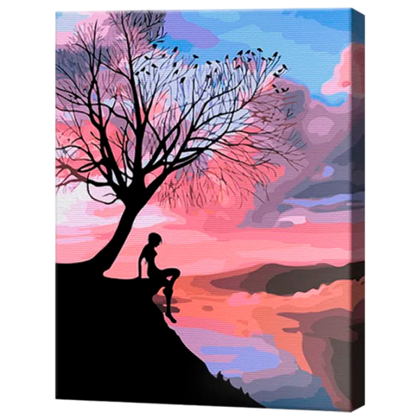 Pictură pe numere Art Gallery Apusul roz GX42451 50 x 40 cm / Verticală photo 1 Pictură pe numere Art Gallery Apusul roz GX42451 50 x 40 cm / Verticală photo 1