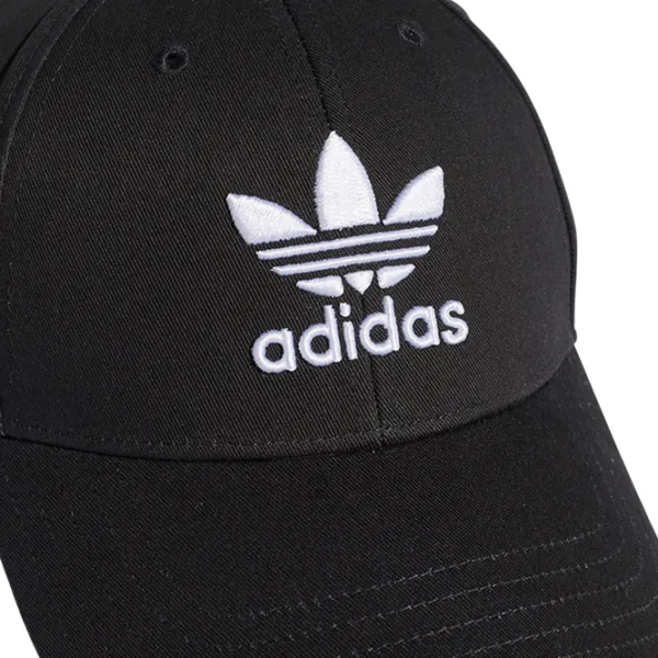 Кепка унисекс Adidas Trefoil Baseball Cap Черный / 100% хлопок photo 2 Кепка унисекс Adidas Trefoil Baseball Cap Черный / 100% хлопок photo 2
