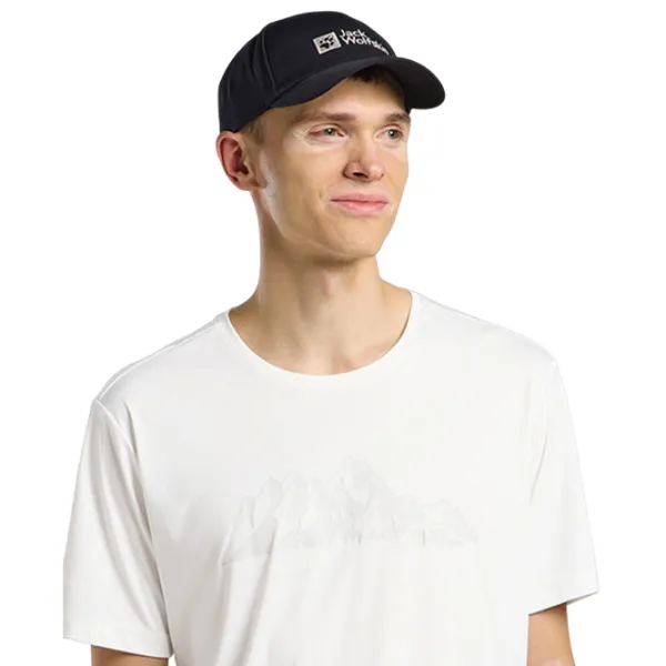 Кепка унисекс Jack Wolfskin Baseball Cap Черный / 100% полиэстер photo 3 Кепка унисекс Jack Wolfskin Baseball Cap Черный / 100% полиэстер photo 3