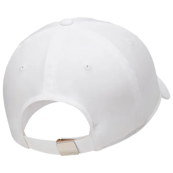 Chipiu unisex Nike Dri-FIT Club Unstructured Metal Swoosh Cap White / 100% poliester  photo 2