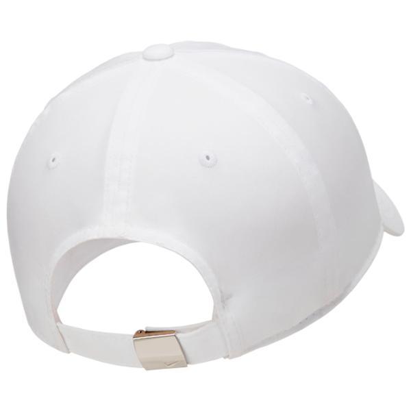 Chipiu unisex Nike Dri-FIT Club Unstructured Metal Swoosh Cap White / 100% poliester  photo 2