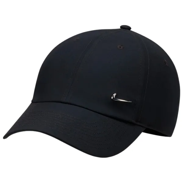 Кепка унисекс Nike Dri-FIT Club Unstructured Metal Swoosh Cap Черный / 100% полиэстер photo 1