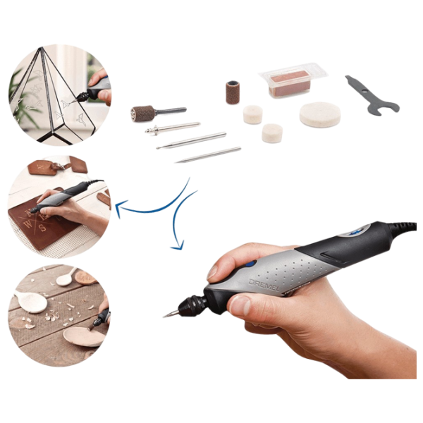 Mașină multifuncțională Dremel F0132050JM Gray / Silicon photo 5