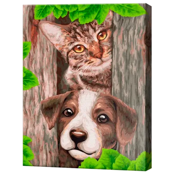 Pictură pe numere Art Gallery Micuții curioși GX39089 50 x 40 cm / Verticală photo 1 Pictură pe numere Art Gallery Micuții curioși GX39089 50 x 40 cm / Verticală photo 1