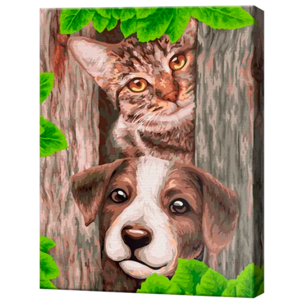 Pictură pe numere Art Gallery Micuții curioși GX39089 50 x 40 cm / Verticală photo 1 Pictură pe numere Art Gallery Micuții curioși GX39089 50 x 40 cm / Verticală photo 1