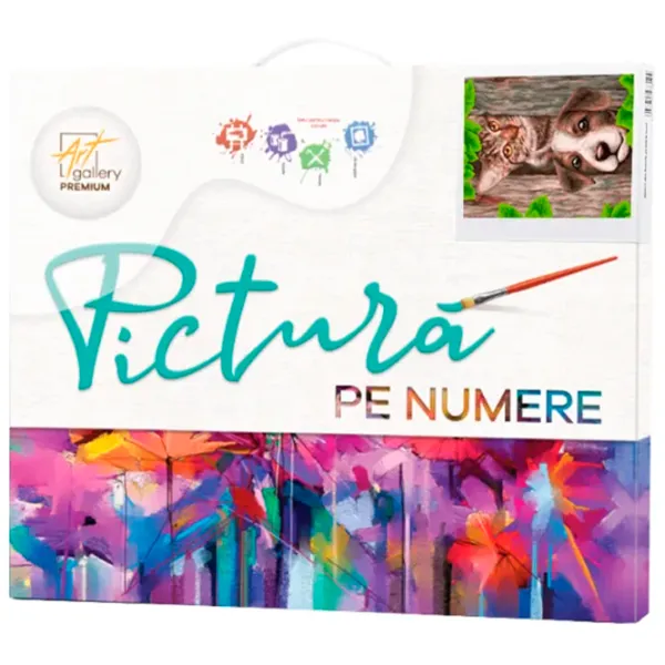 Pictură pe numere Art Gallery Micuții curioși GX39089 50 x 40 cm / Verticală photo 2 Pictură pe numere Art Gallery Micuții curioși GX39089 50 x 40 cm / Verticală photo 2