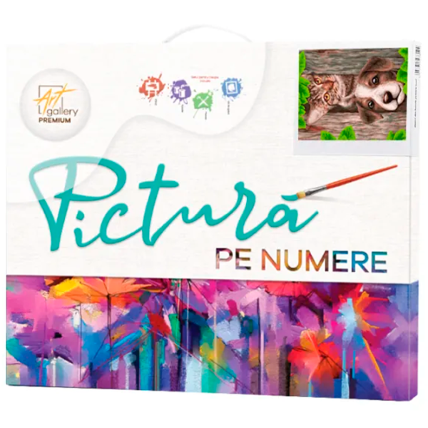 Pictură pe numere Art Gallery Micuții curioși GX39089 50 x 40 cm / Verticală photo 2 Pictură pe numere Art Gallery Micuții curioși GX39089 50 x 40 cm / Verticală photo 2