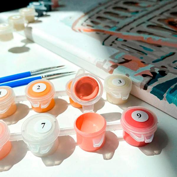 Картина по номерам Art Gallery Лунный котик GX39225 50 x 40 см / Горизонтальная photo 20