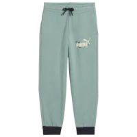Pantaloni sportivi pentru băieți Puma Sandy Adventures Sweatpants Terry Ps 110 / Green