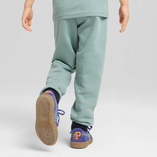 Pantaloni sportivi pentru băieți Puma Sandy Adventures Sweatpants Terry Ps 116 / Green photo 4 Pantaloni sportivi pentru băieți Puma Sandy Adventures Sweatpants Terry Ps 116 / Green photo 4