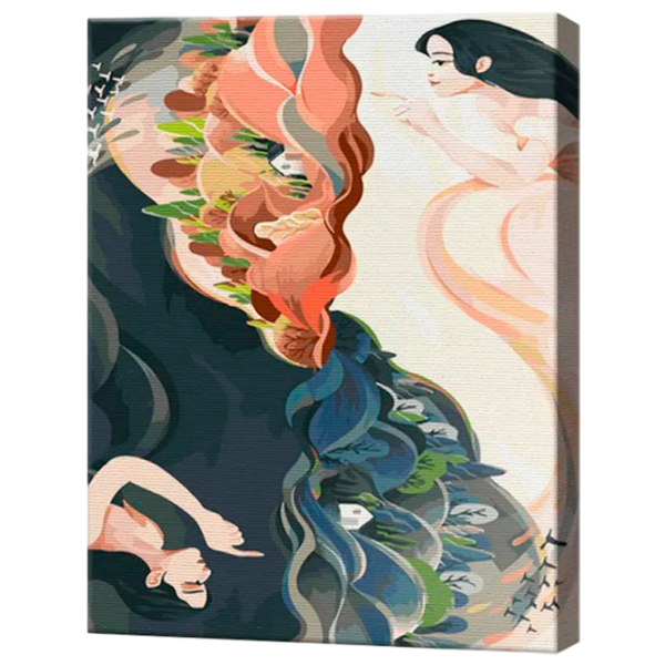 Картина по номерам Art Gallery День и ночь GX42760 50 x 40 см / Вертикальная photo 1