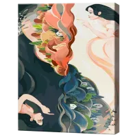 Картина по номерам Art Gallery День и ночь GX42760 50 x 40 см / Вертикальная