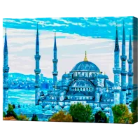 Картина по номерам Art Gallery Вечерний Стамбул GX33935 50 x 40 см / Горизонтальная