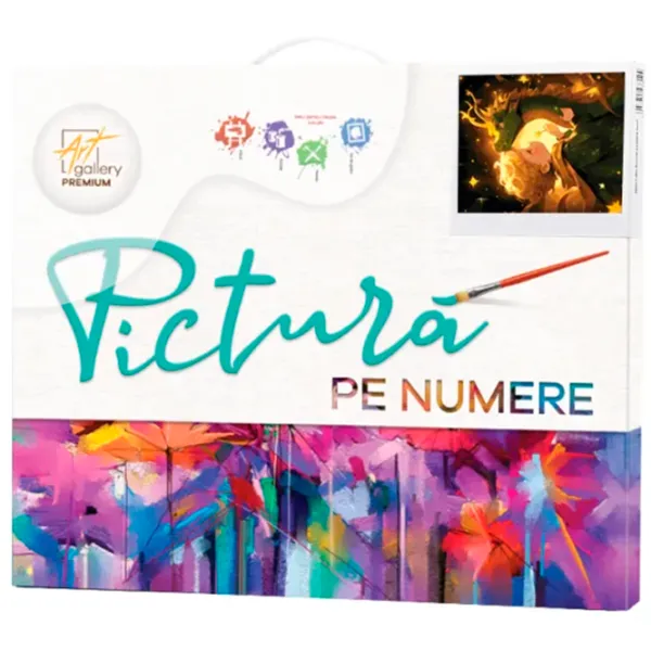 Pictură pe numere Art Gallery Băiatul și Dragonul GX47296 50 x 40 cm / Verticală photo 3