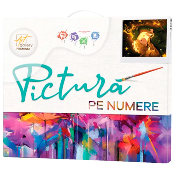 Pictură pe numere Art Gallery Băiatul și Dragonul GX47296 50 x 40 cm / Verticală photo 3