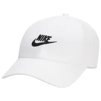 Chipiu unisex Nike U Nk Club Cap U Cb Fut Wsh L White / 100% bumbac