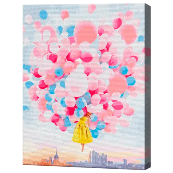 Картина по номерам Art Gallery Девушка и воздушные шарики GX28820 50 x 40 см / Вертикальная photo 1 Картина по номерам Art Gallery Девушка и воздушные шарики GX28820 50 x 40 см / Вертикальная photo 1