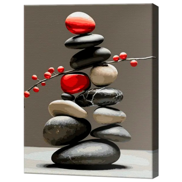 Картина по номерам Art Gallery Композиция из камней GX47578 50 x 40 см / Вертикальная photo 1 Картина по номерам Art Gallery Композиция из камней GX47578 50 x 40 см / Вертикальная photo 1